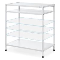 サンワサプライ 机上ラック(3段タイプ) MR-70W 1個（直送品）