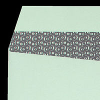 山櫻 カラー封筒 洋長3 カマス ヨミニクイECグリーンCoC 100 枠ナシ YAMA-4914-0040 1袋(100枚入)（直送品）