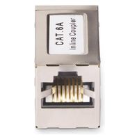 Startech.com LANケーブル延長コネクター CAT6A シールド付 メス-メス RJ45中継 IN-CAT6A-COUPLER-S1 1個