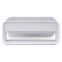 パソコンモニター台 54x22x9cm 耐荷重15kg 卓上棚 キーボード対応幅 1MFSW-MONITOR-RISER 1個