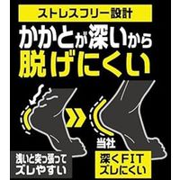 ディックコーポレーション 超抗菌防臭3Dソックス 5本指クルー 2P CB-134 1セット(2P)（直送品）