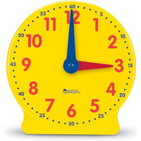 Learning　Resources　Big　Time　Demonstration　Clock　学習時計　デモ用　1個