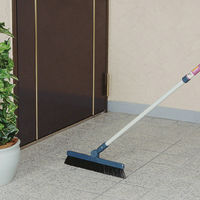 テラモト ＫＳII自在ホーキ　伸縮 幅30cm 屋内用 ほうき CL8841300　1本