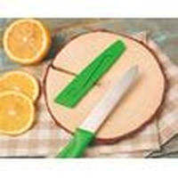 カクセー サヤ付ナイフ ブラック CC-001BK 1個（直送品）