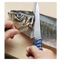 カクセー フィッシング&アウトドアナイフ120mm(両刃) FF-130 1個（直送品）