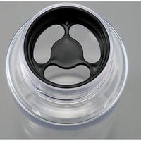 カクセー マイクリアボトル 500ml BK MB-500BK 1個（直送品）