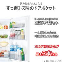 東芝 170L 冷蔵庫 GRーW17BS セミマットホワイト 1台 GR-W17BS(W)