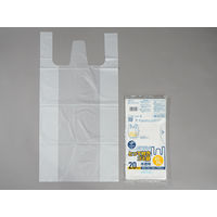 ゴミ袋 取っ手付き nocoo in 半透明 20～25L 厚さ:0.022mm 1パック（20枚入）CY20 日本サニパック