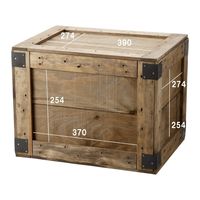 ダンデライオン A梱包BOX(金具無し)LL ライトオーク 10114 1個（直送品）