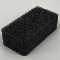 キッチンスポンジ Ag+ 銀抗菌 ソフトスポンジ 水切れ キズつけにくい ソフトな洗い心地 ブラック 日本製 1セット（1個×5）東和産業