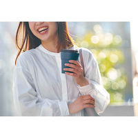 天馬 タンブラー 蓋付き 250ml etodo ステンレス ネイビー 408915 1個（直送品）