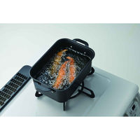 パール金属 天ぷら鍋 角型 IH対応 鉄製 チーノ 19×12.5cm 411040 1個（直送品）