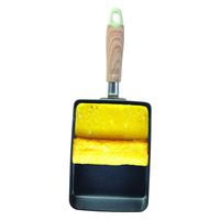 パール金属 玉子焼き器 13×18cm IH対応 フッ素加工 ナチュラルクックピュア グリーン 419688 1個（直送品）