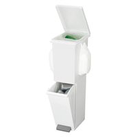 新輝合成 ゴミ箱 36L 2段 ネオカラー分別スリムペダル 435024 1個（直送品）