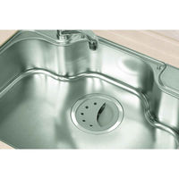 排水口カバー TOUCH シリコーンWATER 排水カバー 直径13.4cm用 14.5cm用 15cm用 グレー 438363 1個（直送品）