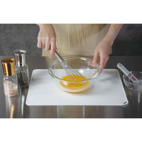 パール金属 調理台マット TOUCH シリコーンシート ホワイト 446876 1個（直送品）