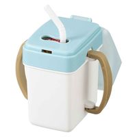 レック 紙パックホルダー フタ付き紙パックホルダー 125ml対応 ブルー 449552 1個（直送品）