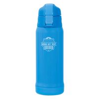 パール金属 水筒 600ml キッズチャージャー ダイレクトボトル ポーチ付き ブルー 459335 1個（直送品）