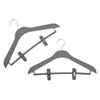 サワフジ ハンガー フォーマルカペラC 2本組 ロックグレー 463318 1個（直送品）