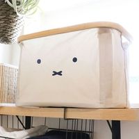 オカトー miffyバンブーバスケット 顔だけミッフィー 4905016019144 1個（直送品）