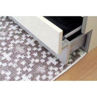 オカトー ミューカキッチンマット45×180cm丸巻き グレー 4905016021734 1個（直送品）