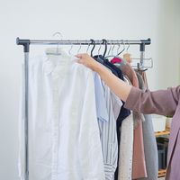 菊屋(KK) パイプハンガーシングル ブラック 4965736100201 1個（直送品）