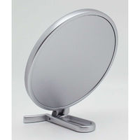 メリー 折立ハンドミラー シルバー 4979149215018 1個（直送品）