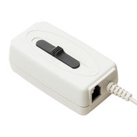 ナカバヤシ 4極4芯　通話録音アダプタ　ホワイト DSPーH44/WH 1個