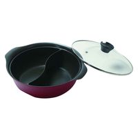 パール金属 二色鍋 26cm IH対応 ステイドリーム ふっ素加工 ガラス蓋付 410169 1個（直送品）