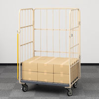 【100サイズ】現場のチカラ 1100×800カゴ台車積載向けダンボール 1段：6箱 358×338×180mm 1セット（120枚） オリジナル