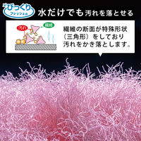 サンコー トイレブラシ 傷がつきにくい 業務用 ふわふわトイレ洗いクリーナー 1個 ピンク びっくりフレッシュ BA-72 単品