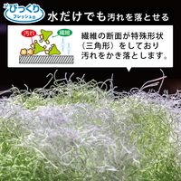 びっくりフレッシュ びっくりドーナツクリーナー 食器洗い トイレ・洗面所 水だけでも汚れが落ちる グリーン 日本製 1個 サンコー