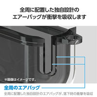 AirPods 4 ケース 用 ソフト カバー 衝撃吸収 落下防止 ホワイト AVA-AP06AIR2WH エレコム 1個（直送品）
