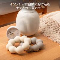 トレーニングチューブ 筋トレ ソフトタイプ 二の腕 自宅 筋トレグッズ ゴムチューブ ベージュ HCF-TBFBE エレコム 1個（直送品）