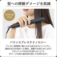 ストレート ヘアアイロン 25mm プロテクトイオン 60~200℃(29段階調節) ブラック NIS700A-K テスコム 1個（直送品）