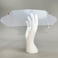 つばさ 医療用アイシールドφ　差し替え用シールド　使い捨て　目を保護　シールドのみ　1箱（30枚入）