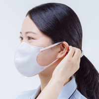 リーブル 3Dバイカラーマスク ホワイト×ピンク No.2876-PK 使い捨て　不織布　立体マスク　1箱（50枚入）