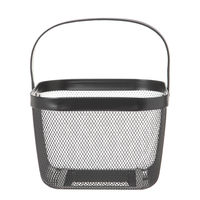 ハンドルワイヤーバスケット ブラック LAKOLE/ラコレ