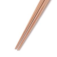 格子柄竹箸 ゴールド 1セット（1膳×2） LAKOLE/ラコレ