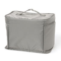 コスメバニティポーチBIG グレー LAKOLE/ラコレ