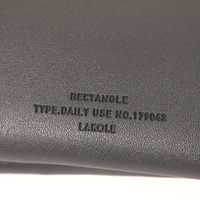 PUポケットティッシュケース チャコール LAKOLE/ラコレ