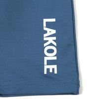 メンズ サイドロゴボクサーパンツ ブルー M LAKOLE/ラコレ