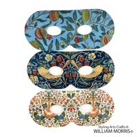 【数量限定】ほんやら堂 ながら温アイマスク ウィリアム・モリス 1箱（6枚入）