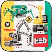 プチタオル 　トミカ ブリリアント　 PO462900　1組（3枚：柄違い3種×1）