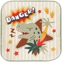 プチタオル 　コミックディノ　PO457310　1セット5組（25枚：柄違い5種×各5枚）