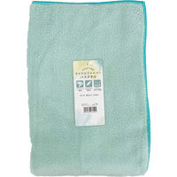 マイクロファイバー　シェリーカラー　バスタオル　グリーン BO490704 1箱（10枚入）