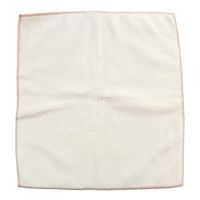 マイクロファイバーシェリーカラーウォッシュタオル　アイボリー WO490713　1セット30枚（3枚×10）