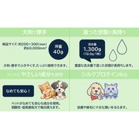 ペット用 ボディタオル ポイ太くんシリーズ 犬・猫用 無香料 詰替用 100枚入 1個 フェニックス・アインツェル