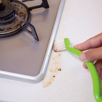 アズマ工業 レンジまわりブラシグリーン 391851200 1個（直送品）