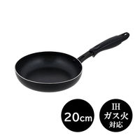 ベストコ フライパン 20cm IH ガス火対応 ブラック NQー0361 1個